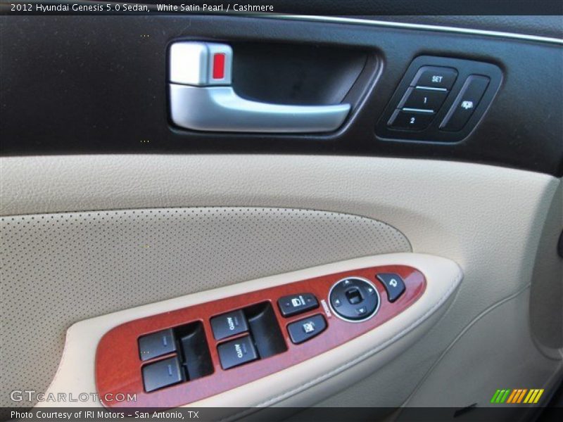 White Satin Pearl / Cashmere 2012 Hyundai Genesis 5.0 Sedan