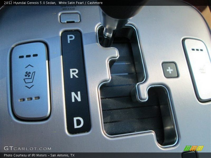 White Satin Pearl / Cashmere 2012 Hyundai Genesis 5.0 Sedan