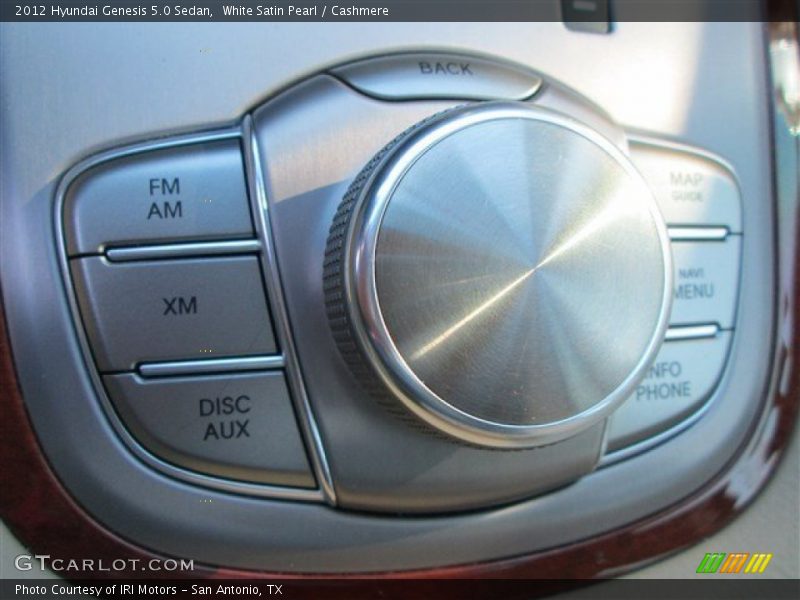 White Satin Pearl / Cashmere 2012 Hyundai Genesis 5.0 Sedan