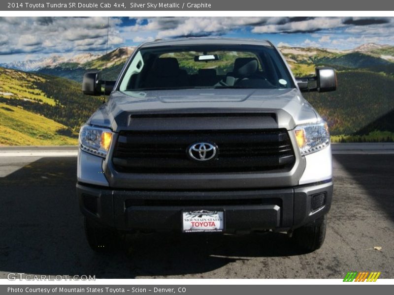 Silver Sky Metallic / Graphite 2014 Toyota Tundra SR Double Cab 4x4