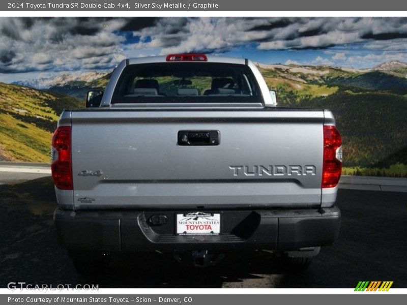 Silver Sky Metallic / Graphite 2014 Toyota Tundra SR Double Cab 4x4