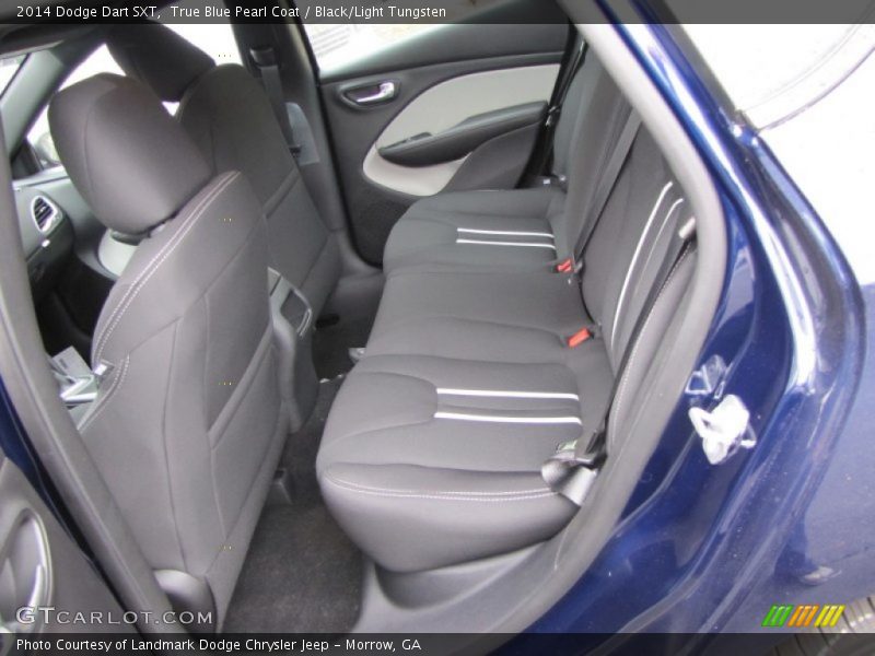 True Blue Pearl Coat / Black/Light Tungsten 2014 Dodge Dart SXT