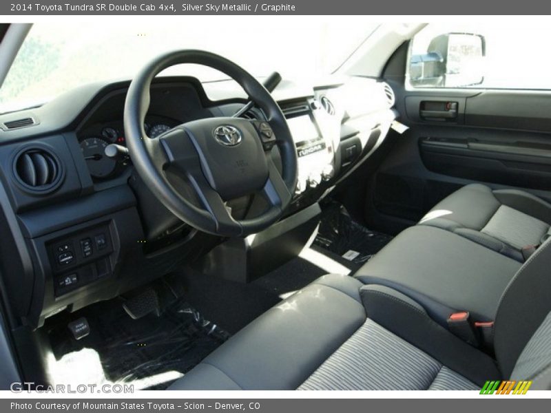 Silver Sky Metallic / Graphite 2014 Toyota Tundra SR Double Cab 4x4