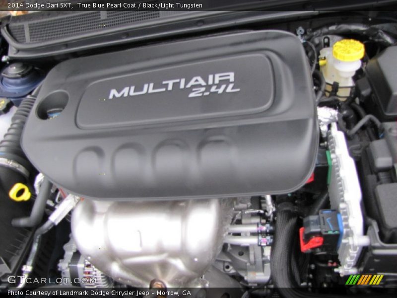True Blue Pearl Coat / Black/Light Tungsten 2014 Dodge Dart SXT