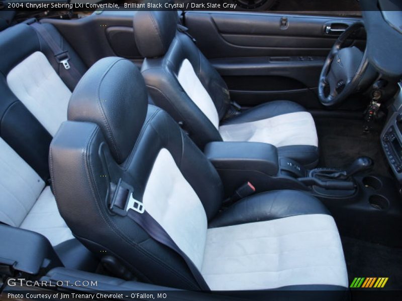 Brilliant Black Crystal / Dark Slate Gray 2004 Chrysler Sebring LXi Convertible