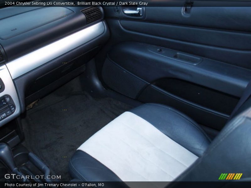 Brilliant Black Crystal / Dark Slate Gray 2004 Chrysler Sebring LXi Convertible
