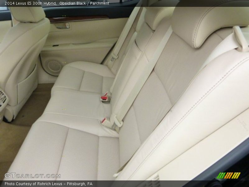 Obsidian Black / Parchment 2014 Lexus ES 300h Hybrid