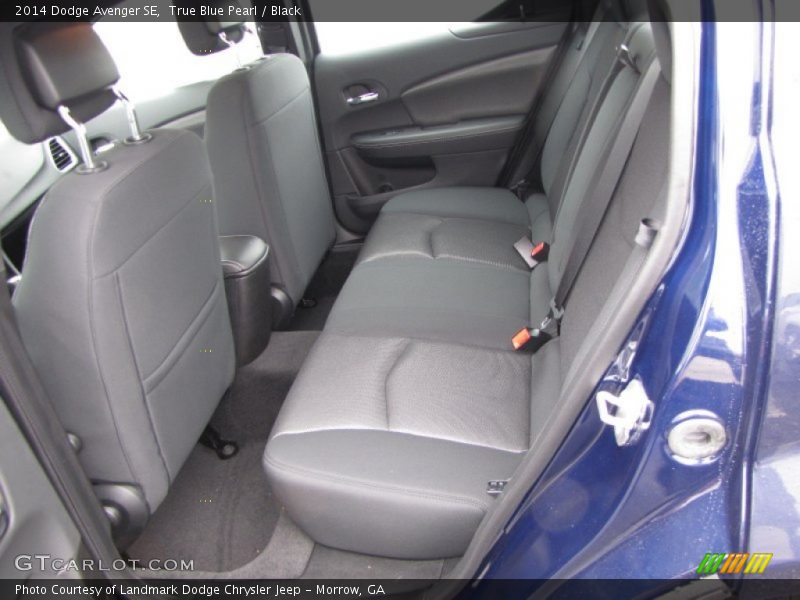True Blue Pearl / Black 2014 Dodge Avenger SE