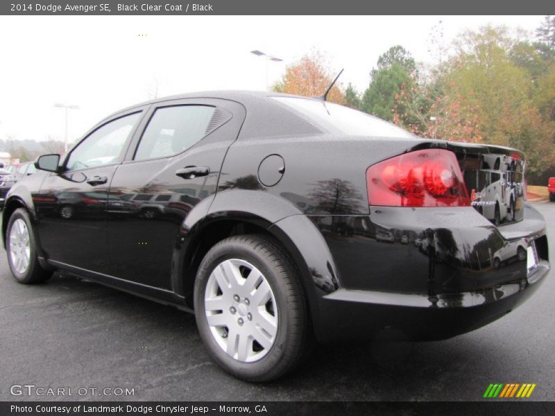 Black Clear Coat / Black 2014 Dodge Avenger SE