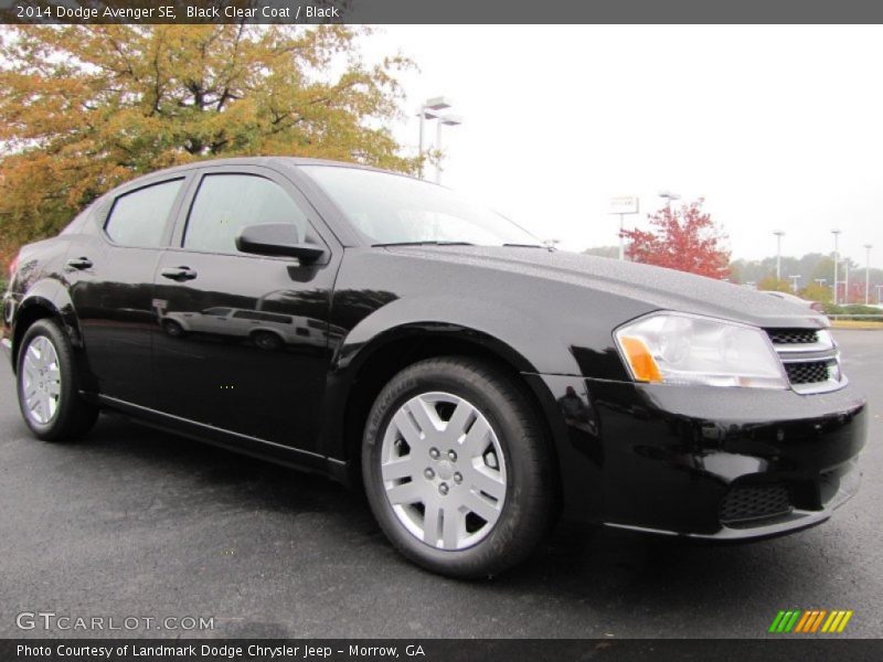 Black Clear Coat / Black 2014 Dodge Avenger SE