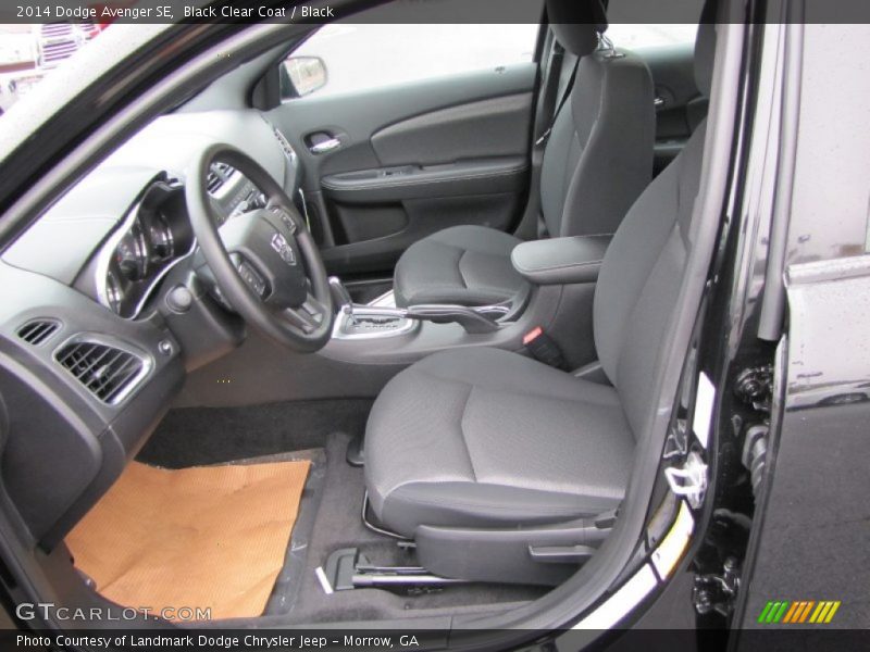 Black Clear Coat / Black 2014 Dodge Avenger SE