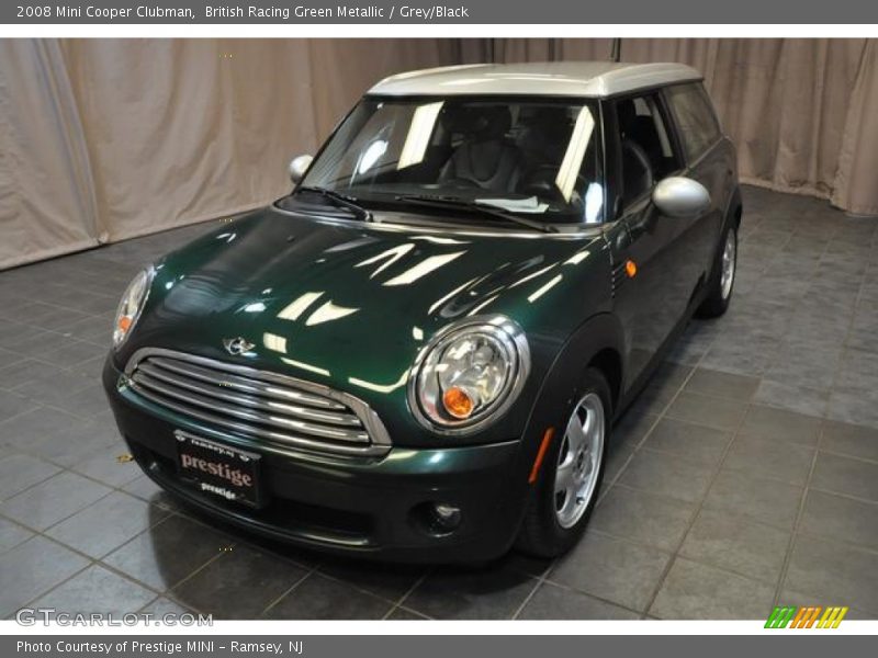 British Racing Green Metallic / Grey/Black 2008 Mini Cooper Clubman