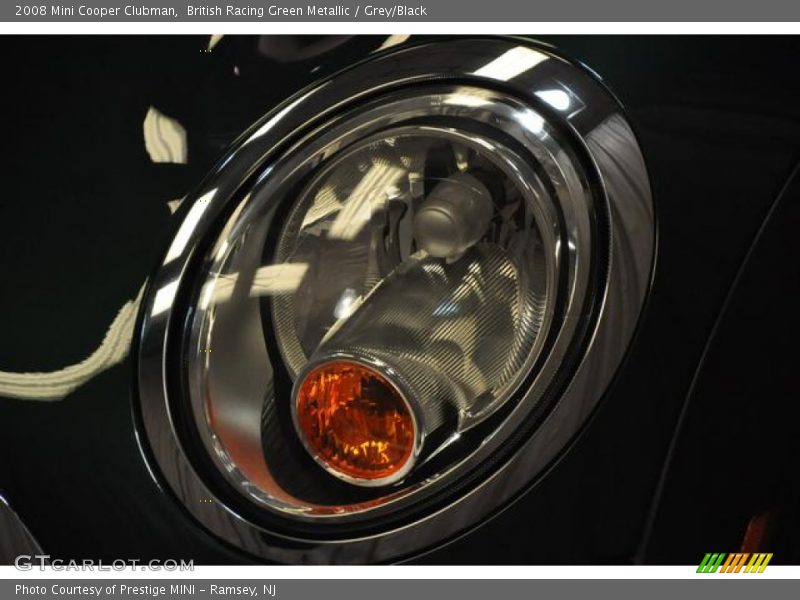 British Racing Green Metallic / Grey/Black 2008 Mini Cooper Clubman