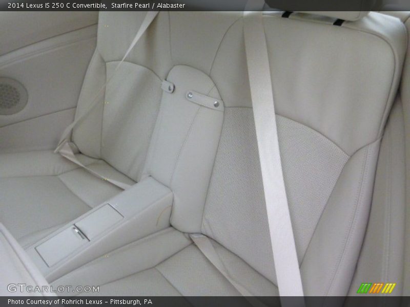 Rear Seat of 2014 IS 250 C Convertible