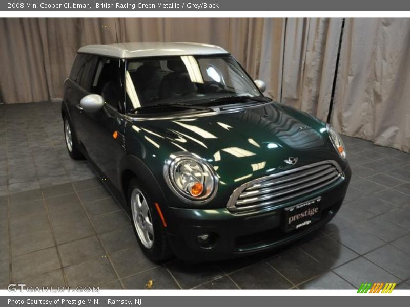 British Racing Green Metallic / Grey/Black 2008 Mini Cooper Clubman