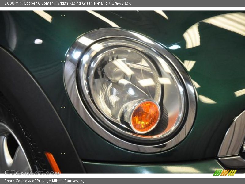 British Racing Green Metallic / Grey/Black 2008 Mini Cooper Clubman