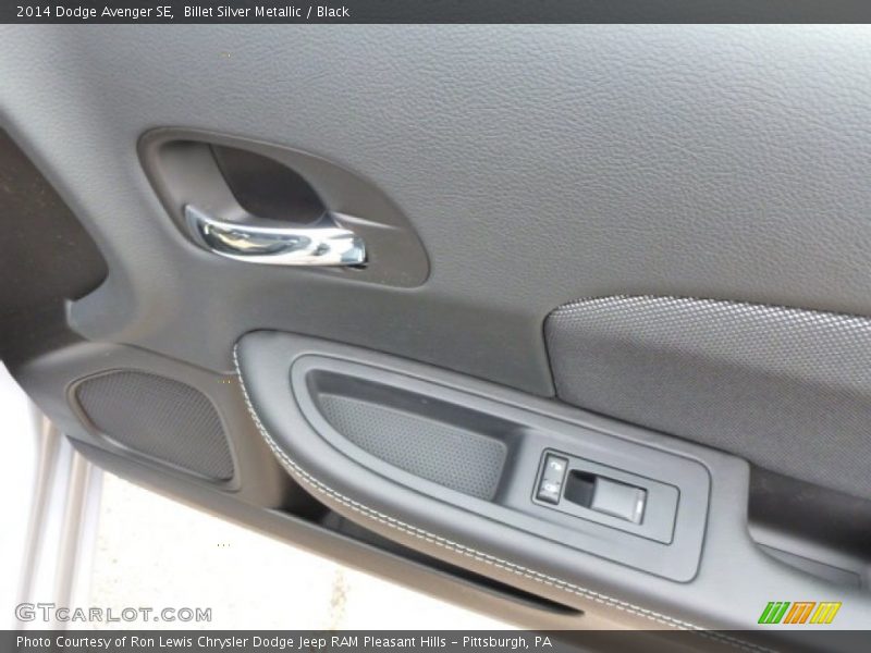 Billet Silver Metallic / Black 2014 Dodge Avenger SE