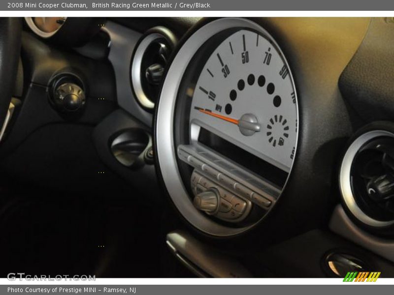 British Racing Green Metallic / Grey/Black 2008 Mini Cooper Clubman