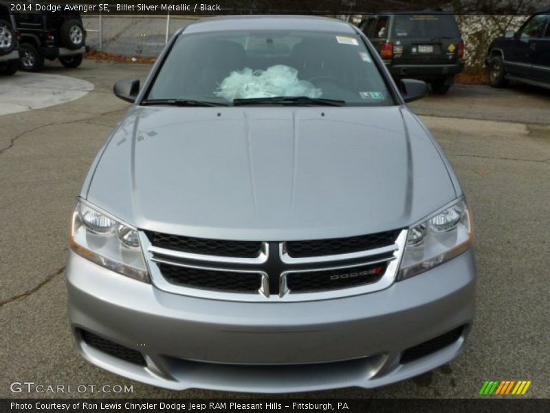 Billet Silver Metallic / Black 2014 Dodge Avenger SE