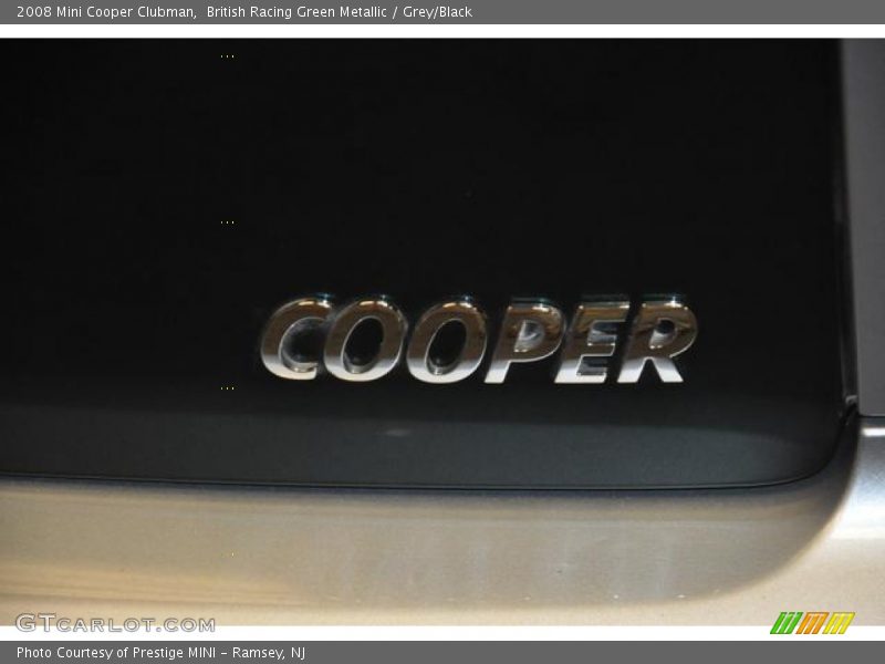 British Racing Green Metallic / Grey/Black 2008 Mini Cooper Clubman
