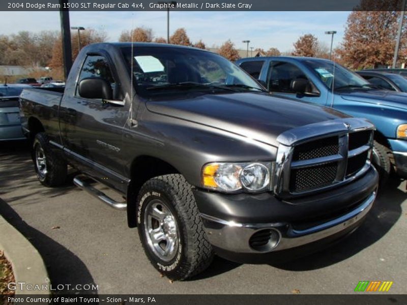 Graphite Metallic / Dark Slate Gray 2004 Dodge Ram 1500 SLT Regular Cab 4x4