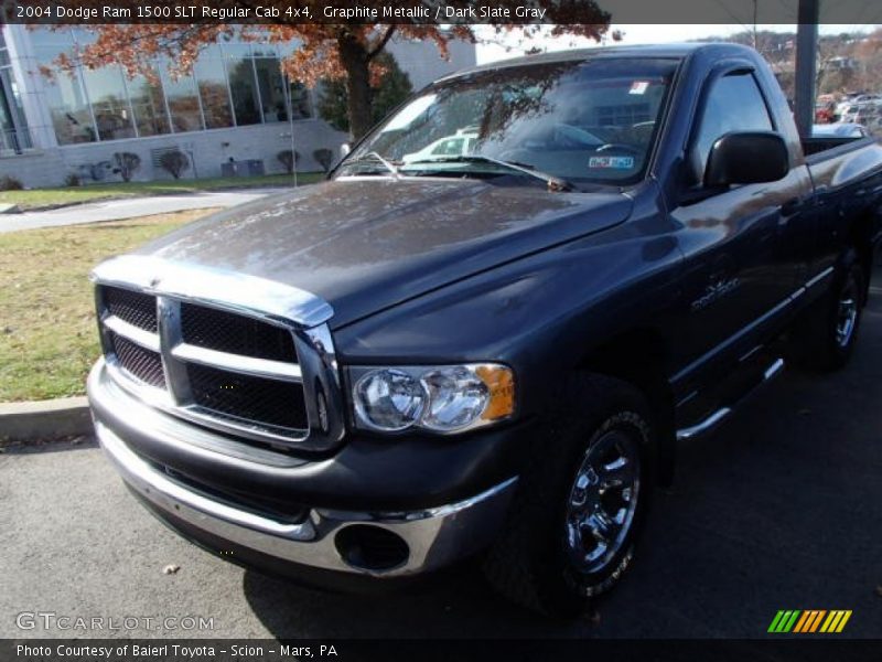Graphite Metallic / Dark Slate Gray 2004 Dodge Ram 1500 SLT Regular Cab 4x4