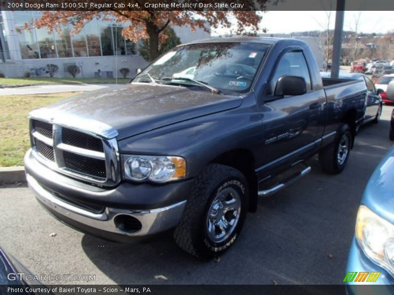 Graphite Metallic / Dark Slate Gray 2004 Dodge Ram 1500 SLT Regular Cab 4x4