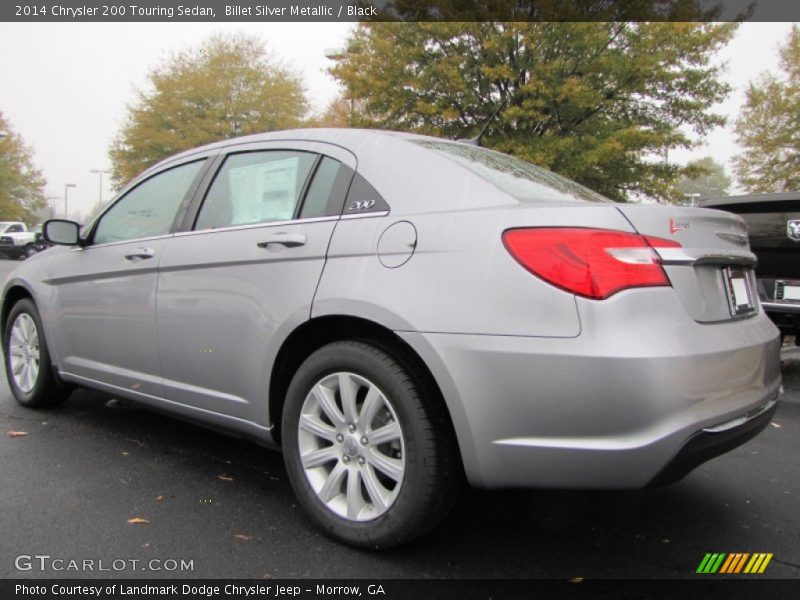 Billet Silver Metallic / Black 2014 Chrysler 200 Touring Sedan
