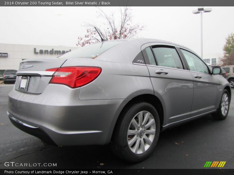 Billet Silver Metallic / Black 2014 Chrysler 200 Touring Sedan