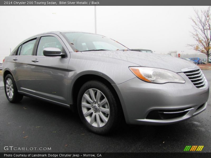 Billet Silver Metallic / Black 2014 Chrysler 200 Touring Sedan