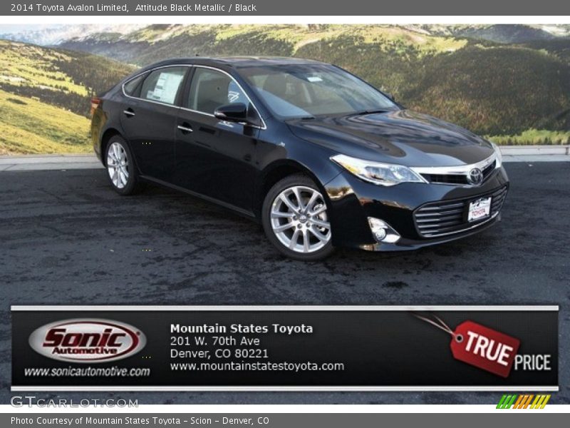 Attitude Black Metallic / Black 2014 Toyota Avalon Limited