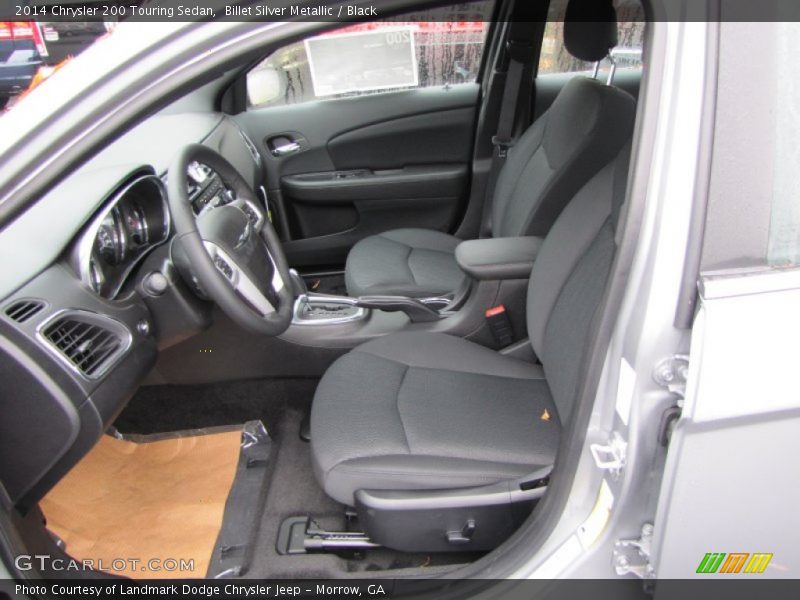 Billet Silver Metallic / Black 2014 Chrysler 200 Touring Sedan
