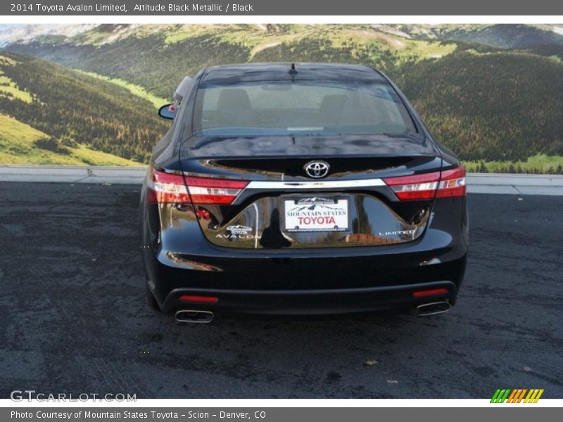 Attitude Black Metallic / Black 2014 Toyota Avalon Limited