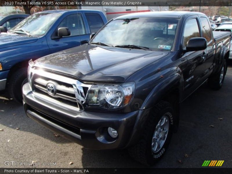 Magnetic Gray Metallic / Graphite 2010 Toyota Tacoma V6 SR5 Access Cab 4x4