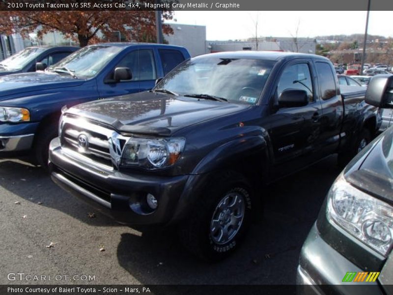 Magnetic Gray Metallic / Graphite 2010 Toyota Tacoma V6 SR5 Access Cab 4x4