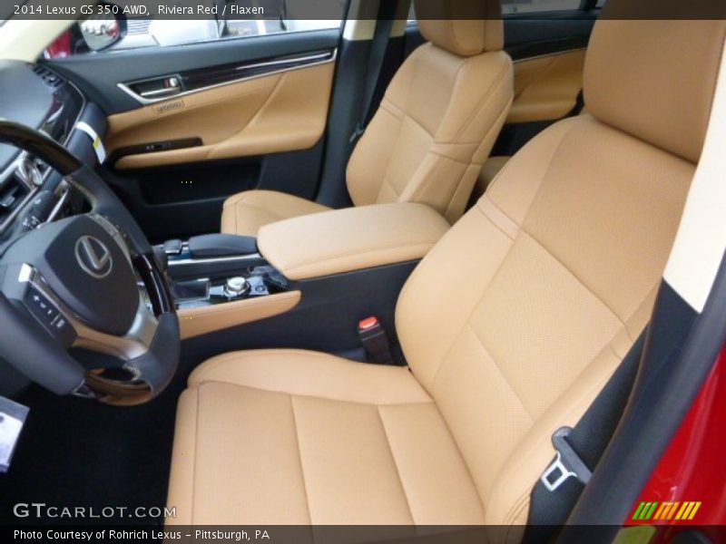 Front Seat of 2014 GS 350 AWD
