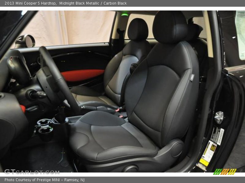 Midnight Black Metallic / Carbon Black 2013 Mini Cooper S Hardtop