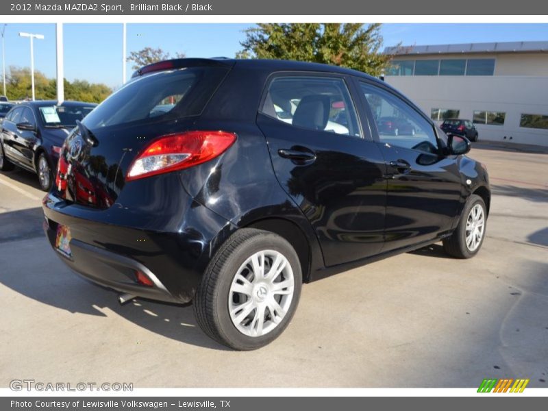 Brilliant Black / Black 2012 Mazda MAZDA2 Sport