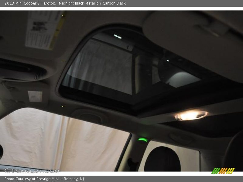 Midnight Black Metallic / Carbon Black 2013 Mini Cooper S Hardtop