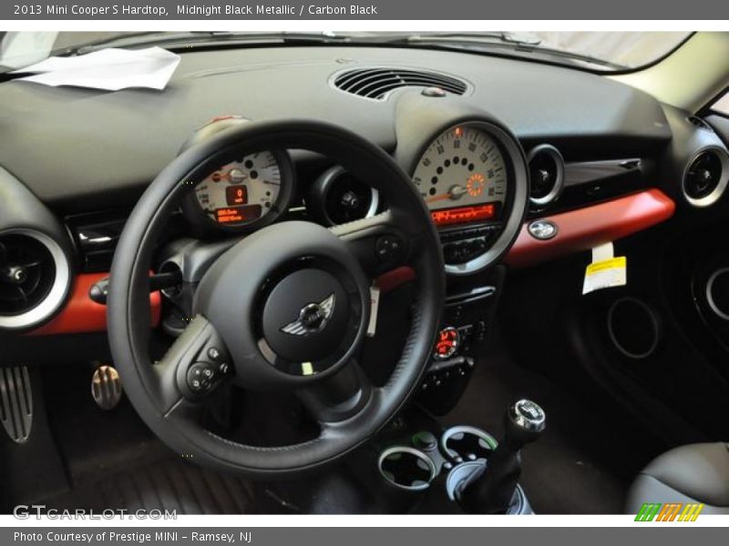 Midnight Black Metallic / Carbon Black 2013 Mini Cooper S Hardtop