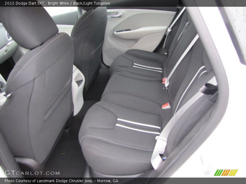 Bright White / Black/Light Tungsten 2013 Dodge Dart SXT