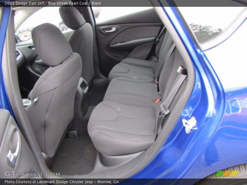 Blue Streak Pearl Coat / Black 2013 Dodge Dart SXT