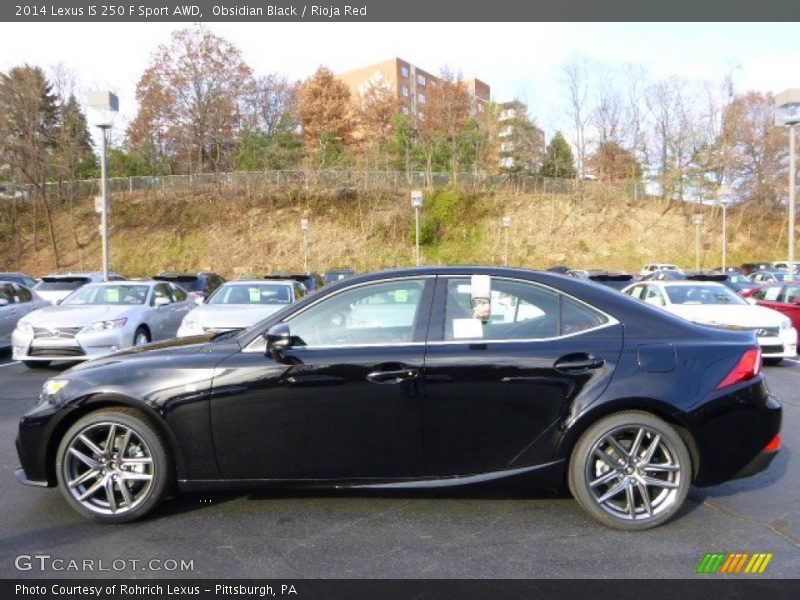  2014 IS 250 F Sport AWD Obsidian Black