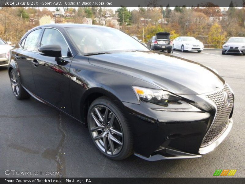 Front 3/4 View of 2014 IS 250 F Sport AWD