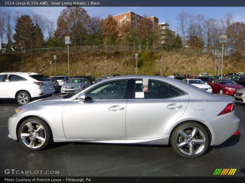  2014 IS 350 AWD Silver Lining Metallic