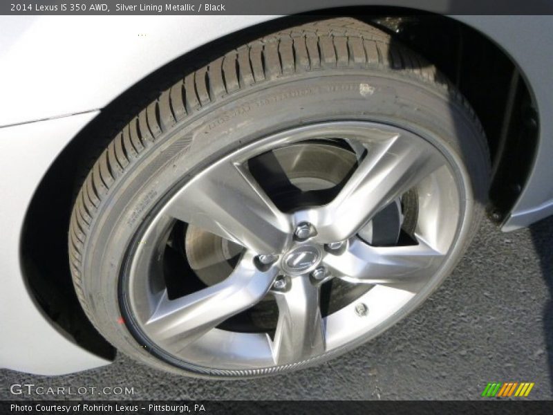  2014 IS 350 AWD Wheel