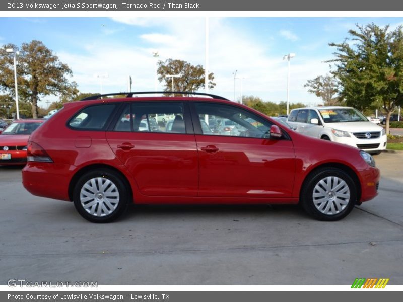  2013 Jetta S SportWagen Tornado Red
