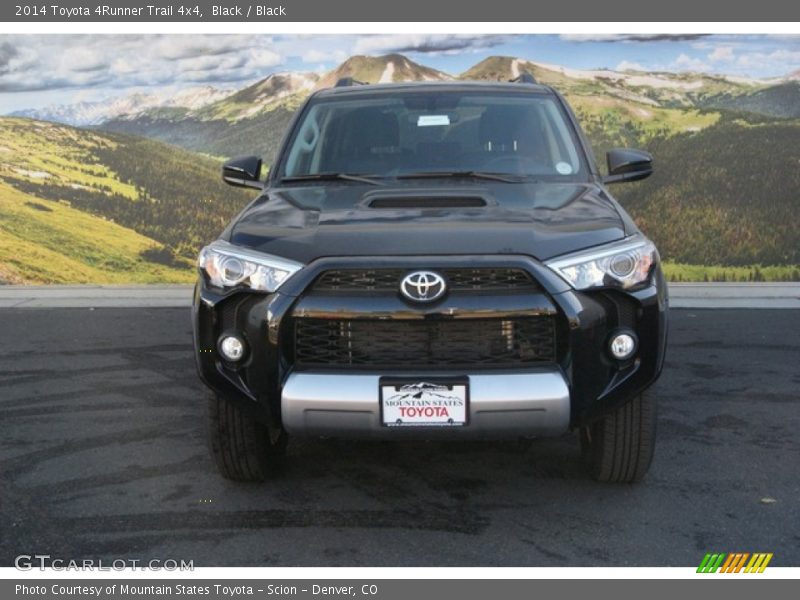 Black / Black 2014 Toyota 4Runner Trail 4x4