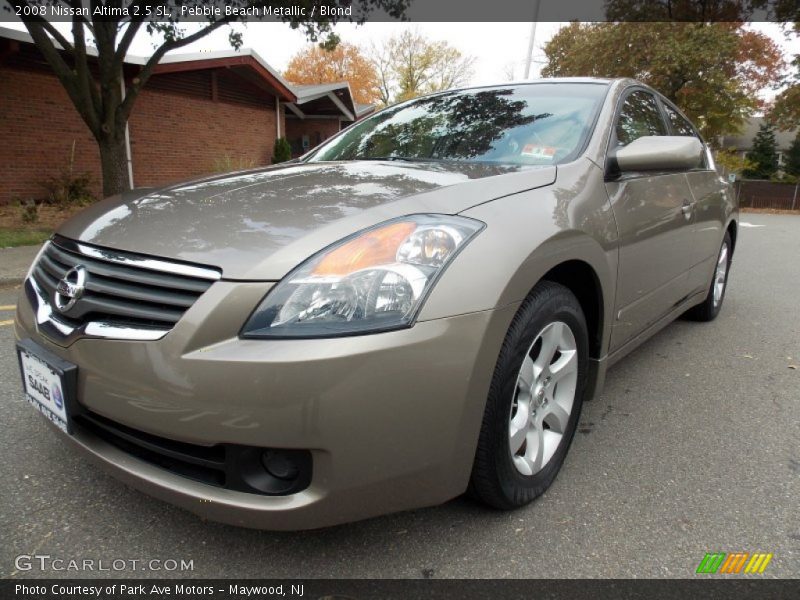Pebble Beach Metallic / Blond 2008 Nissan Altima 2.5 SL