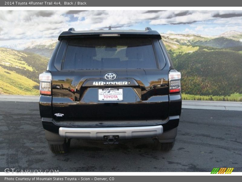 Black / Black 2014 Toyota 4Runner Trail 4x4